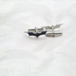 Silver Batman Cufflinks - Image 3