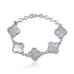 MOP Clover Bracelet - Image 3