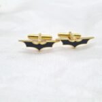 Gold Plated Batman Cufflinks - Image 2