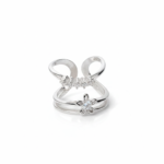 Floral Open Ring