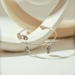 Silver Fish Charm Bangle - Image 3
