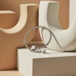 Adjustable Silver Bangle For Her - Image 3