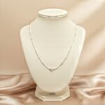 Silver Beaded Box Chain - Image 2