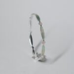 Silver Enamel Bangle - Image 3