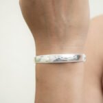 Leaf Engraved Bangle - Image 2