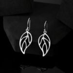 Fern Silver Earrings - Image 2