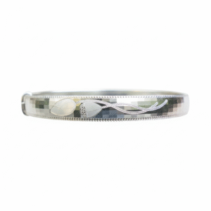 Leaf Engraved Bangle