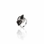 Black Silver Ring