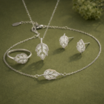Cz Leaf Set