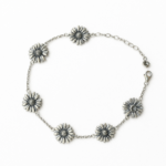 Oxidized Flower Bracelet - Image 2