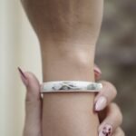 Leaf Engraved Bangle - Image 3