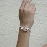 Rose Enamel Bangle - Image 2