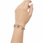 Silver Elephant Bangle - Image 2