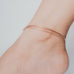 Multi Layer Rose Gold Anklet - Image 2