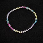 Multicolour Tennis Bracelet - Image 4