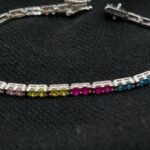 Multicolour Tennis Bracelet - Image 3