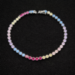 Multicolour Tennis Bracelet