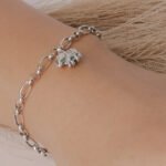 Oxidized Elephant Bracelet - Image 2