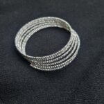 Multilayer Silver Bangle - Image 4