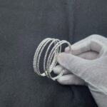 Multilayer Silver Bangle - Image 3