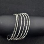 Multilayer Silver Bangle - Image 2