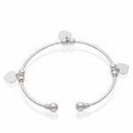 Heart Charm Bangle