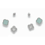 Enamel Clover Multiple Studs