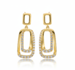 Layered Gold Vermeil Earrings