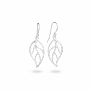 Fern Silver Earrings