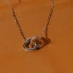 CZ Heart Necklace - Image 2
