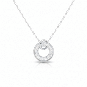 Round CZ Necklace