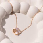 Floral Gold Plated Pendant - Image 2