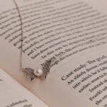 Butterfly Pearl Necklace - Image 2
