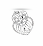 Cz Heart Pendant
