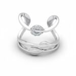 Adjustable CZ Ring