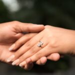 Gold CZ Open Ring - Image 2