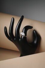 Silver Flower Ring - Image 2