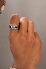 Owl Silver Ring - Image 3
