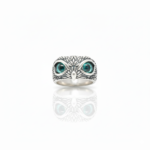 Owl Silver Ring - Image 4