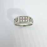Silver Multi Stone Ring