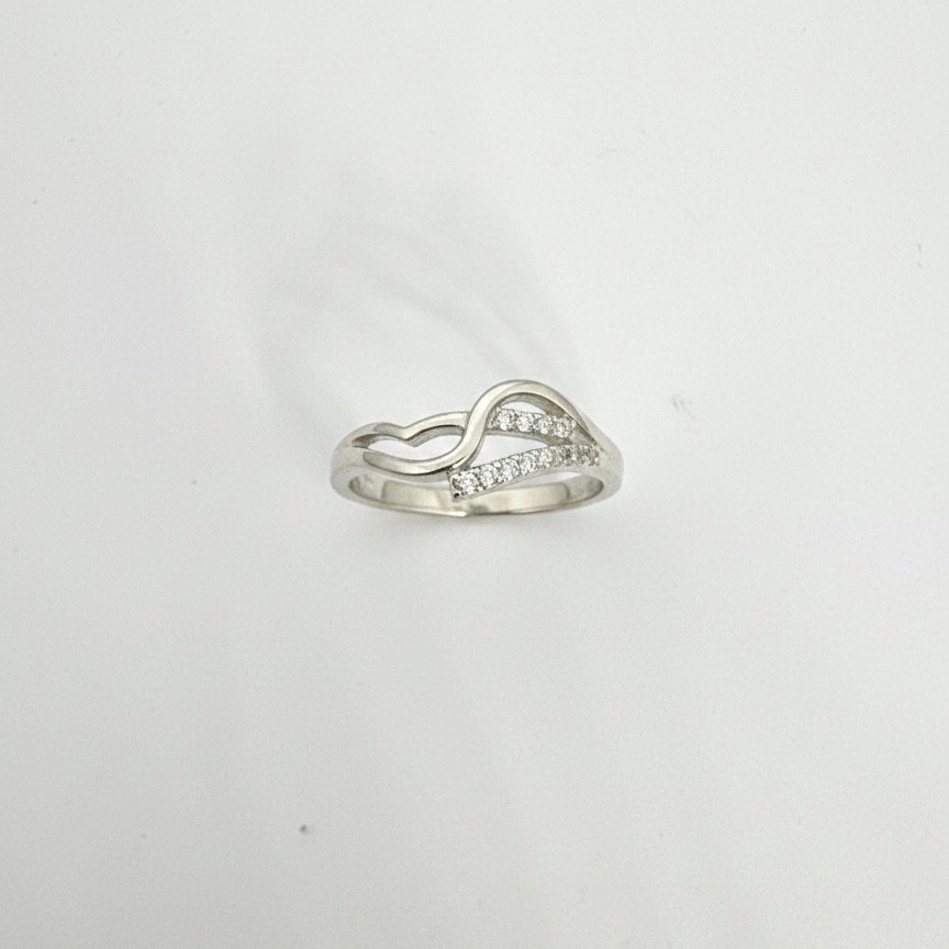SR43 Silver Designer Ring - Image 1