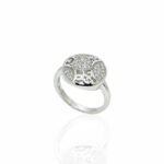 Silver Geometric Ring