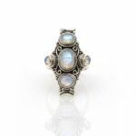 Rainbow Moonstone Ring - Image 2