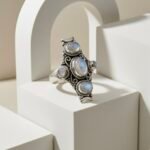 Rainbow Moonstone Ring - Image 4