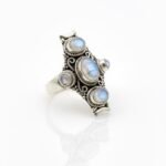 Rainbow Moonstone Ring - Image 3