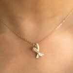Gold Plated Bow Set - Image 2