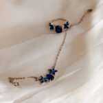 Blue Cz Floral Set - Image 4