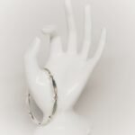 Silver Enamel Bangle - Image 4